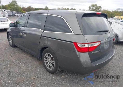 2013 Honda Odyssey Ex-L from USA, damaged, VIN 5FNRL5H6XDB079897